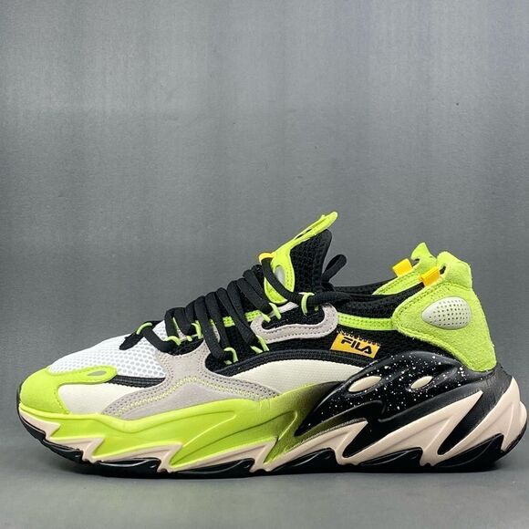 Fila Ray Tracer Evo 2 Mens Sneaker Shoes Sharp Green Size 9 - Picture 1 of 9